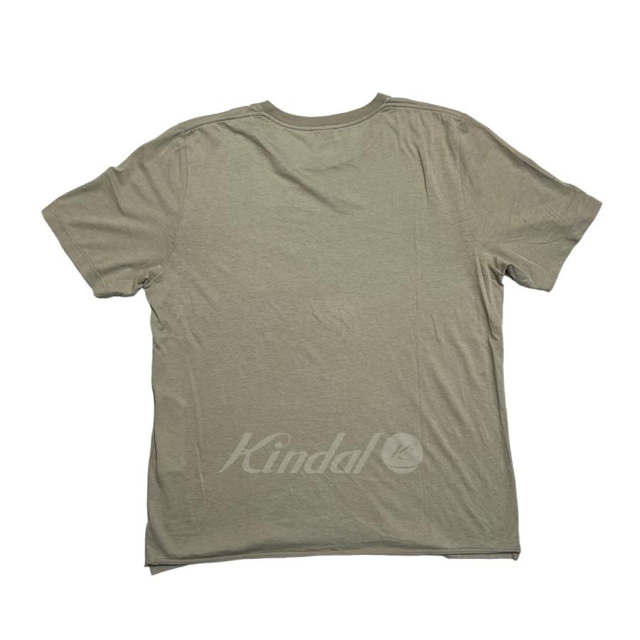 値下げ】SAINT LAURENT PARIS 半袖Tシャツ／647994 YBL2 ベージュ 