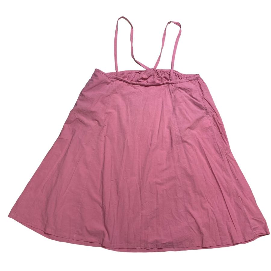 ネストローブ nest Robe 2021SS 天然染めジャンパースカート ピンク  