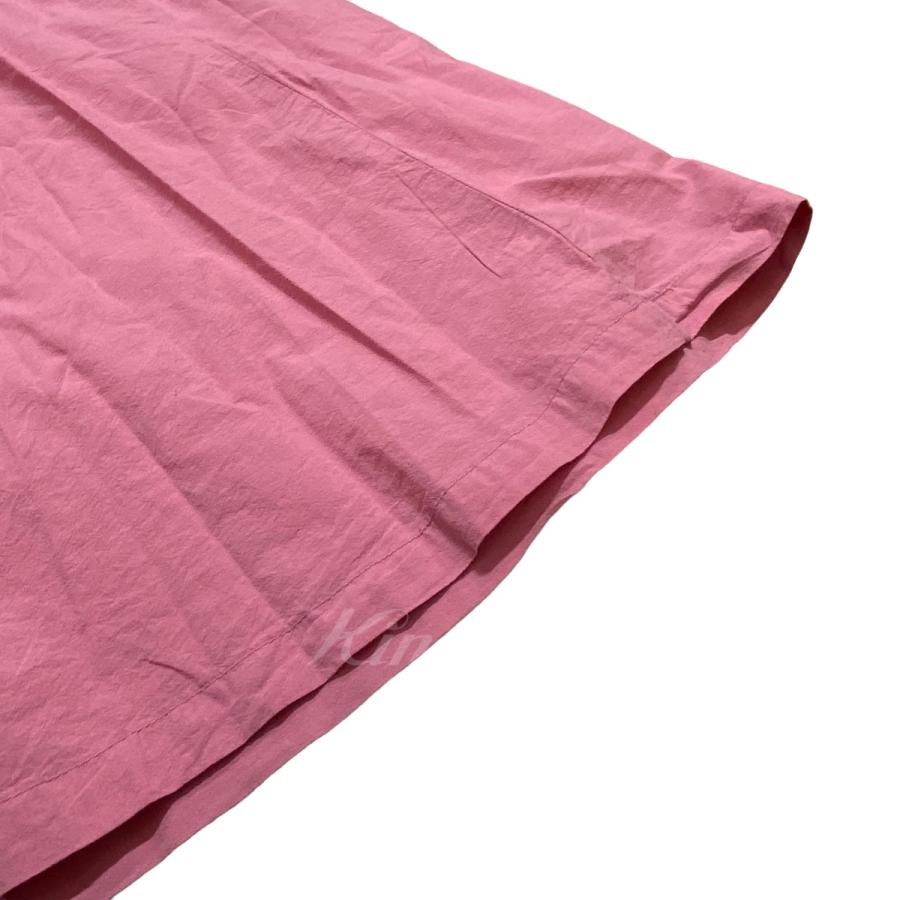 ネストローブ nest Robe 2021SS 天然染めジャンパースカート ピンク  