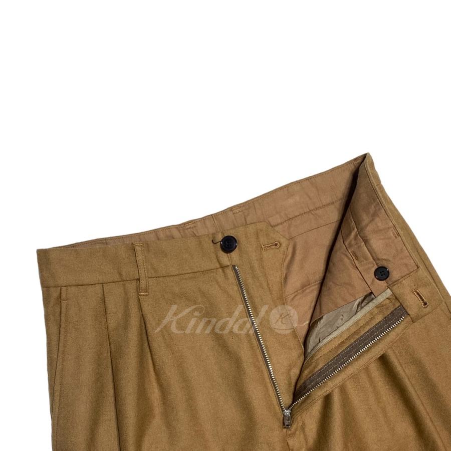 UNIVERSAL PRODUCTS 【値下げ】UNIVERSAL PRODUCTS． 2タックウール 