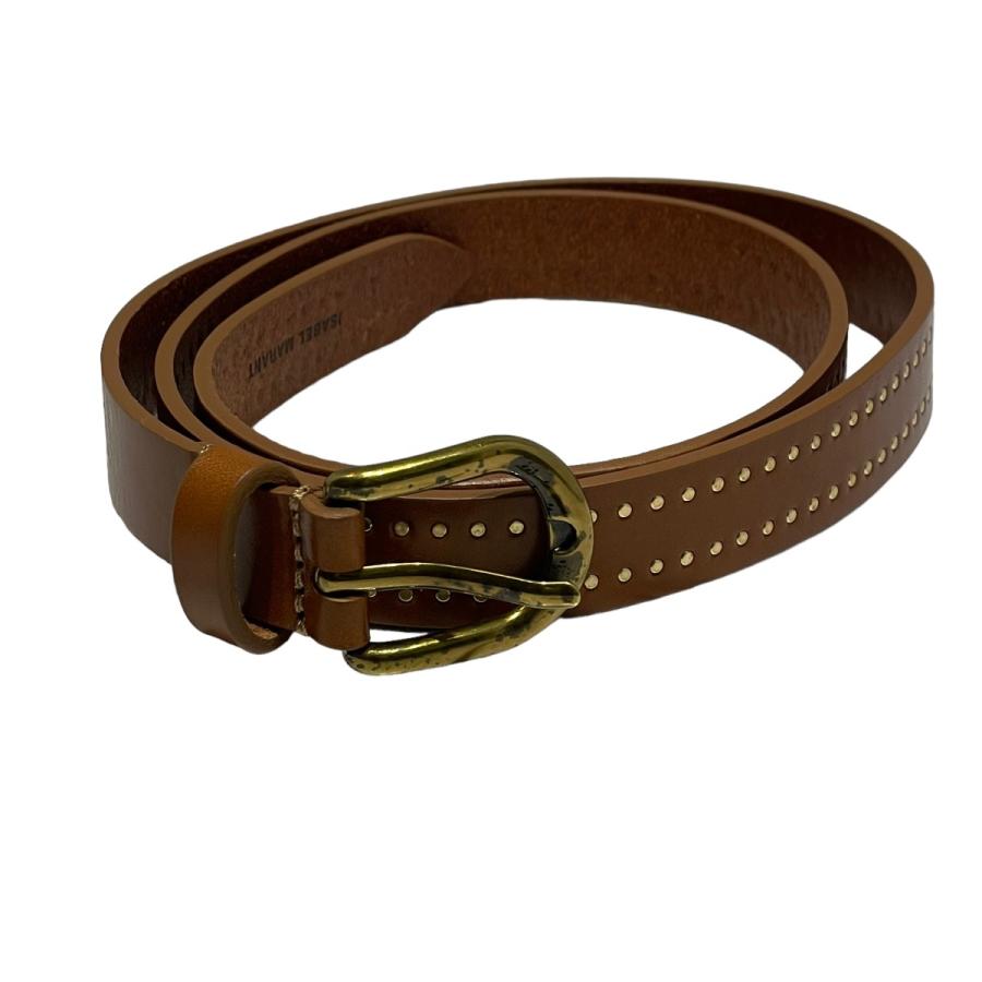 ISABEL MARANT 【値下げ】ISABEL COWHIDE LEATHER スタッズベルト  