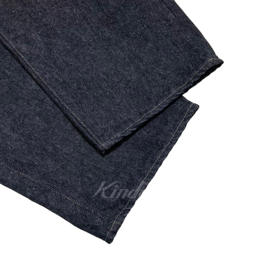 ア プレッセ A．PRESSE 23AW Black Washed Denim Pants デニムパンツ 