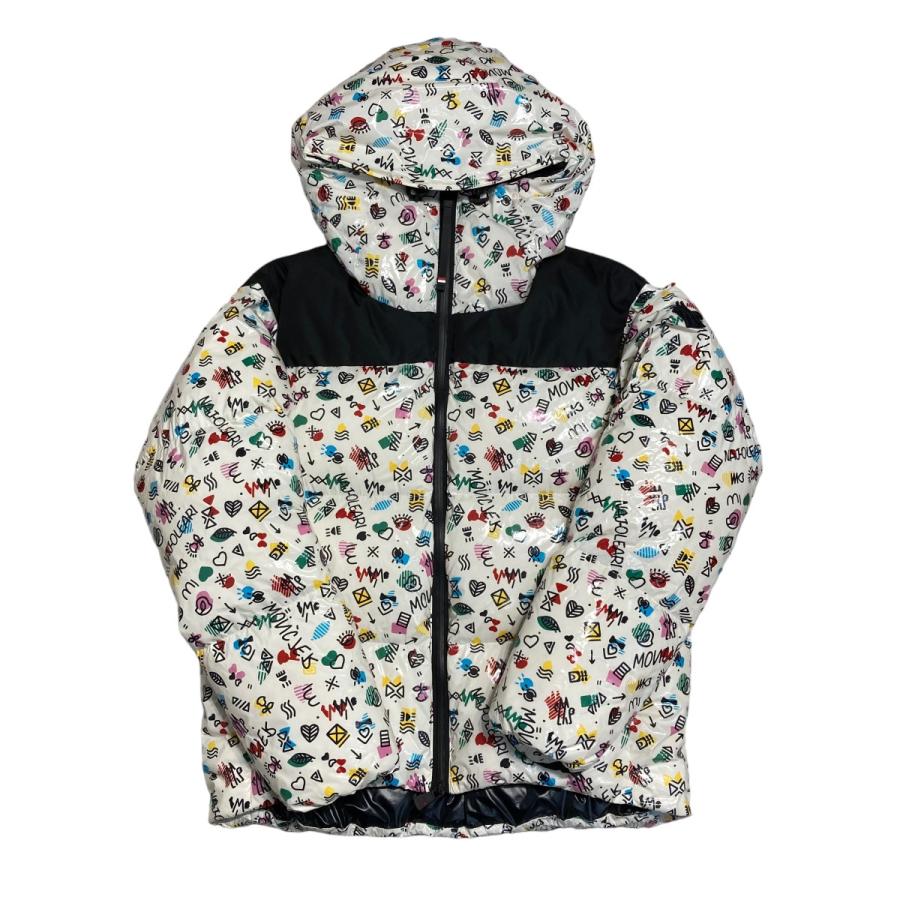 モンクレールポリエステルジャケット総柄size5