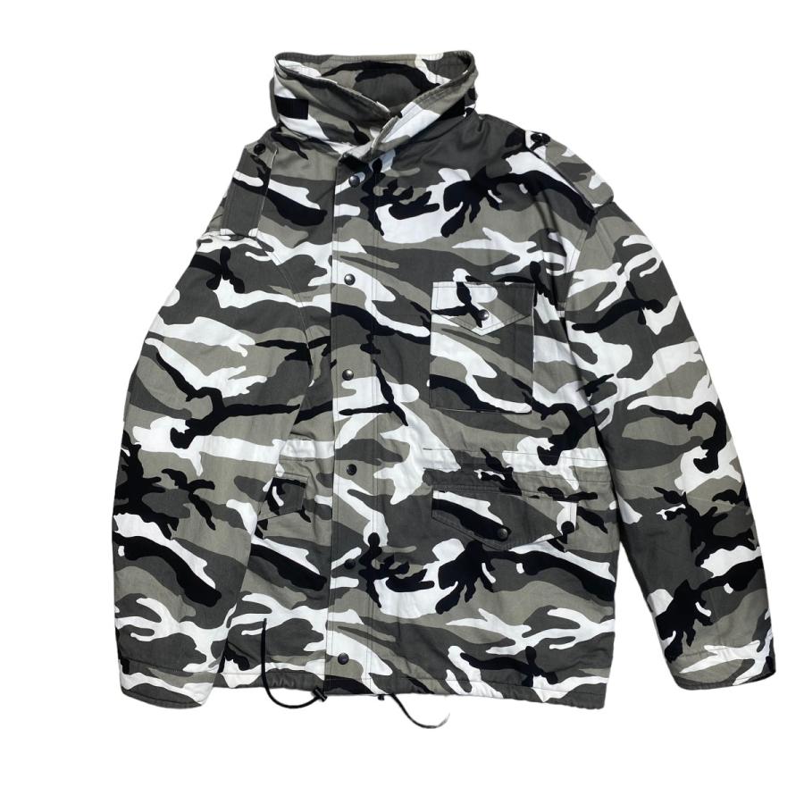 ジャケット・アウター BALENCIAGA 21AW ASYMMETRY CAMO BLOUSON BALENCIAGA 21AW ASYMMETRY CAMO BLOUSON Balenciaga camouflage-print