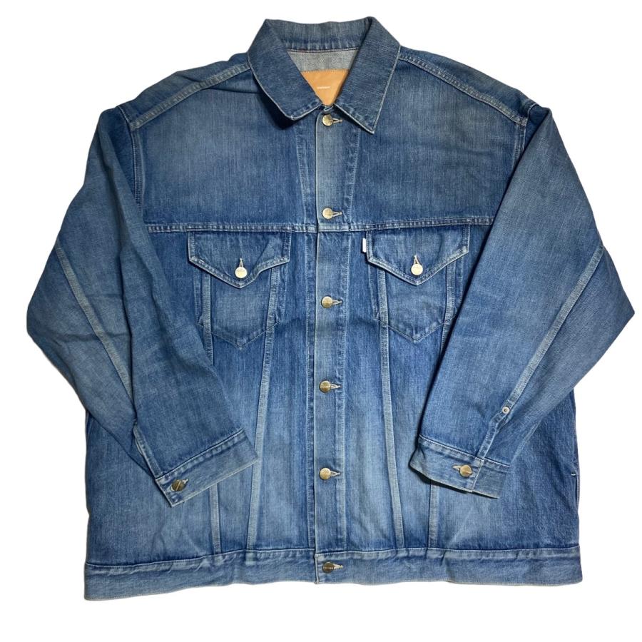 グラフペーパー graphpaper Selvage Denim Trucker Jacket LIGHT FADE