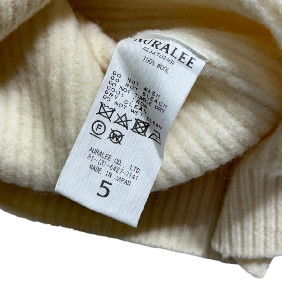 AURALEE（オーラリー） 【値下げ】AURALEE MILLED FRENCH MERINO RIB