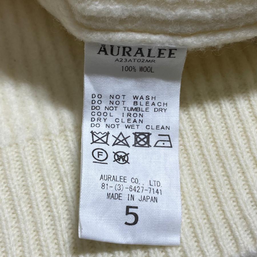 AURALEE（オーラリー） 【値下げ】AURALEE MILLED FRENCH MERINO RIB
