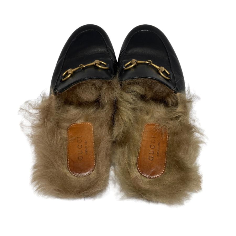 【値下げ！GUCCI】美品ファースリッポン36 限定値下げ！】GUCCI（グッチ）のファースリッポン36