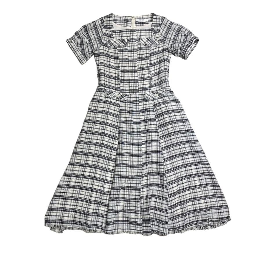 ハーリップトゥ Her lip to Classic Tweed Belted Dress ツイード  