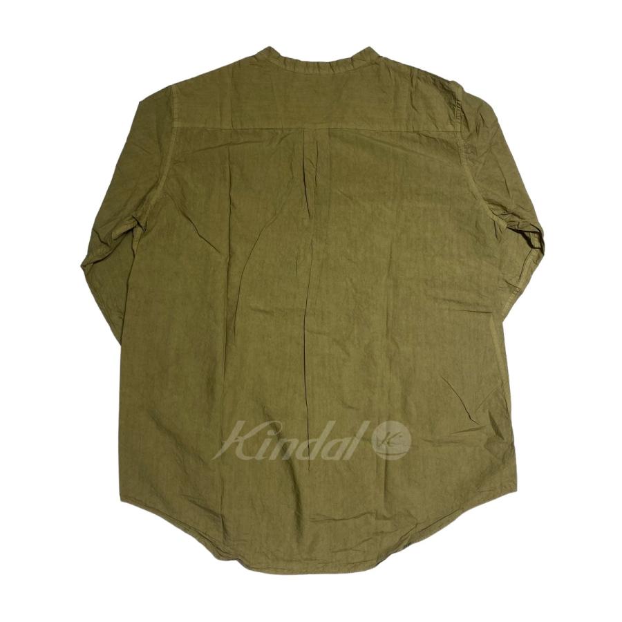 CASEY ケイシーケイシー TROPICSHIRT バンドカラーシャツ／14HC165T 