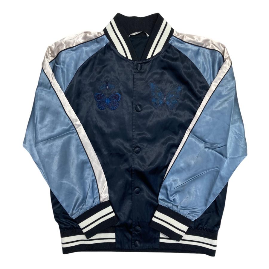 ヴァレンチノ VALENTINO SOUVENIR JACKET バタフイライ刺繍 スカジャン  