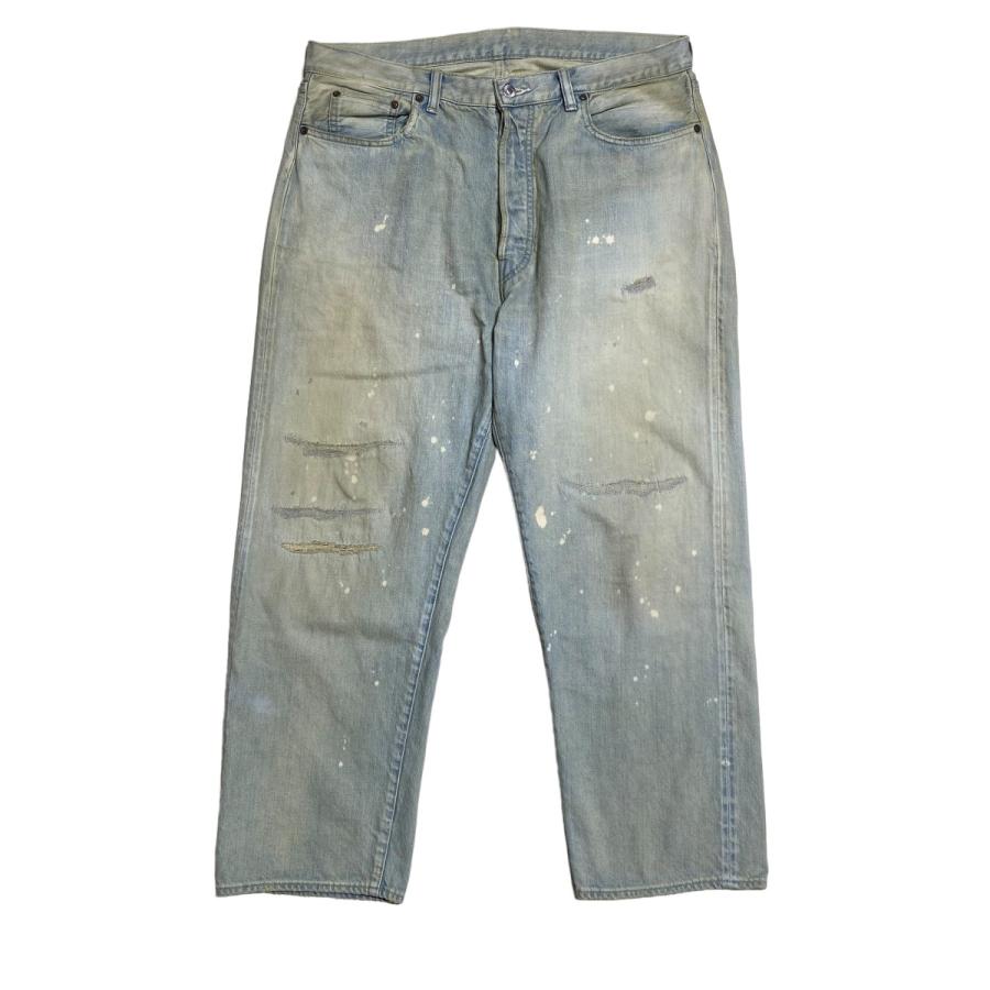 アプレッセ A．PRESSE Washed Denim Wide Pants デニムパンツ 24AAP-04 