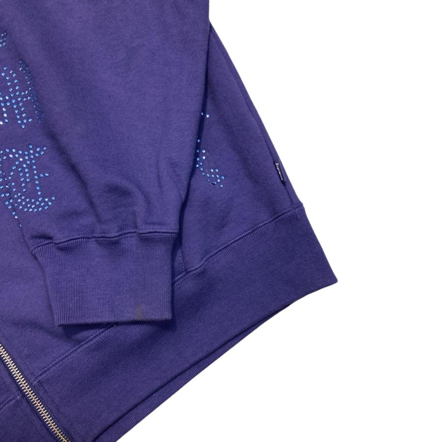 Supreme シュプリーム 22SS Rhinestone Zip Hooded Sweat ライン 