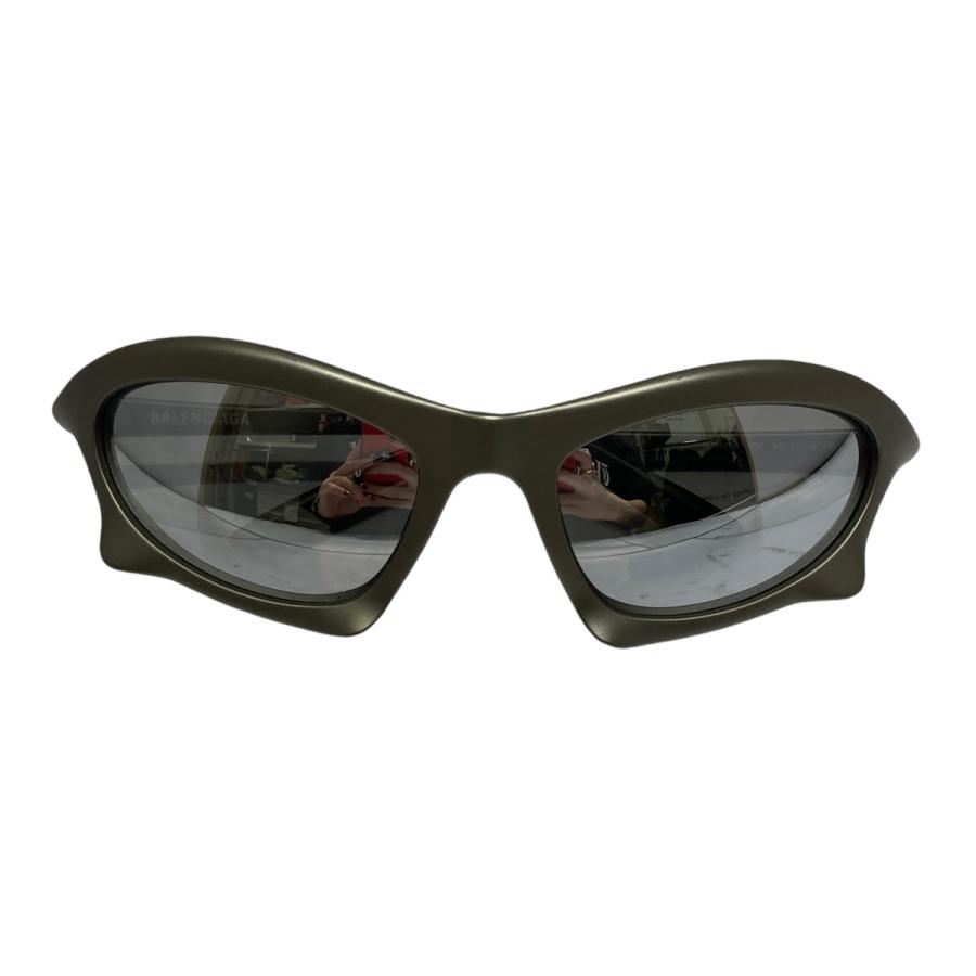バレンシアガ BALENCIAGA Bat Rectangle サングラス BB0229S グレー  