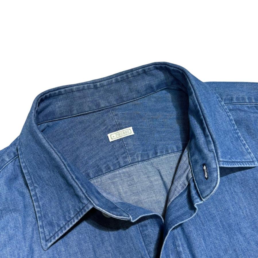 アプレッセ A．PRESSE 24AW Washed Denim Shirt デニムシャツ 24AAP-02 