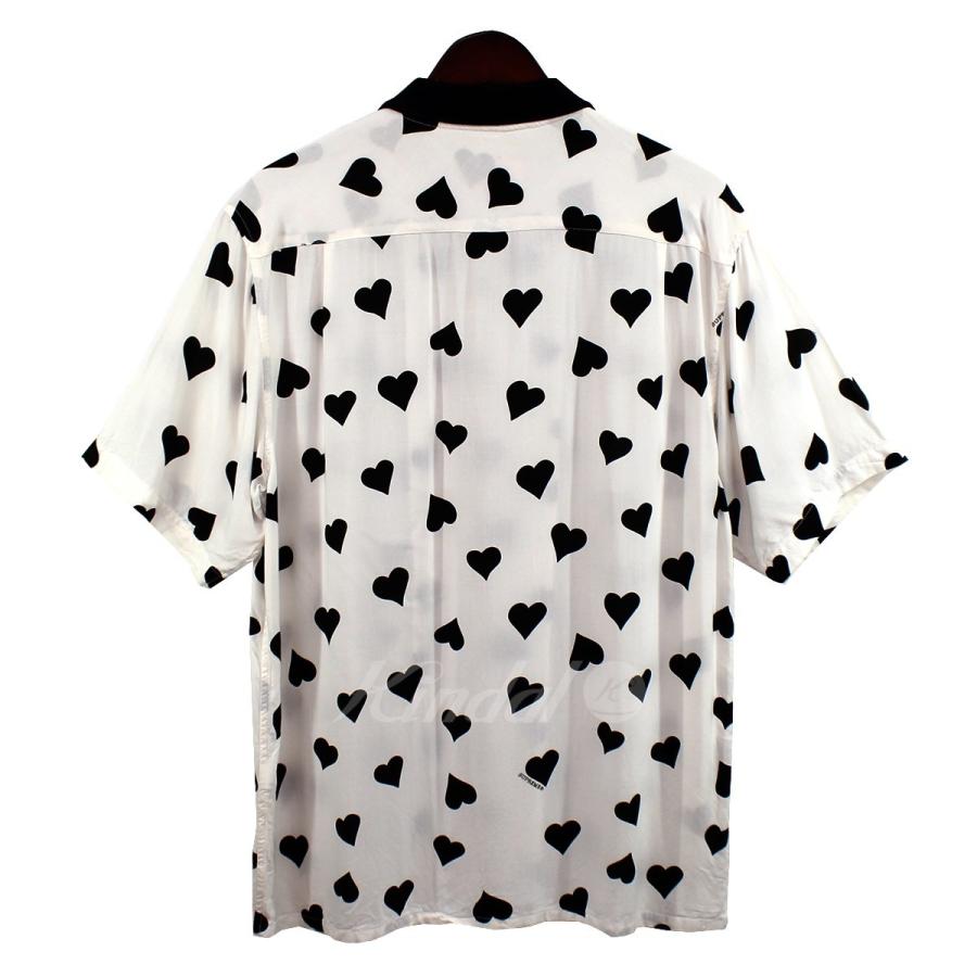 Supreme 【値下げ】SUPREME 17ss Hearts Rayon Shirt ハートレーヨン 