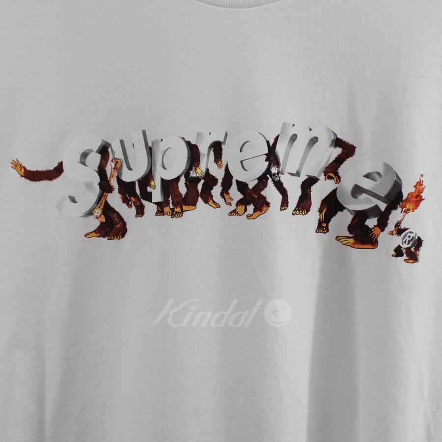Supreme 21ss Apes Tee エイプロゴプリントtシャツ ホワイト サイズ S 吉祥寺店 ブランド古着カインドオル 通販 Yahoo ショッピング