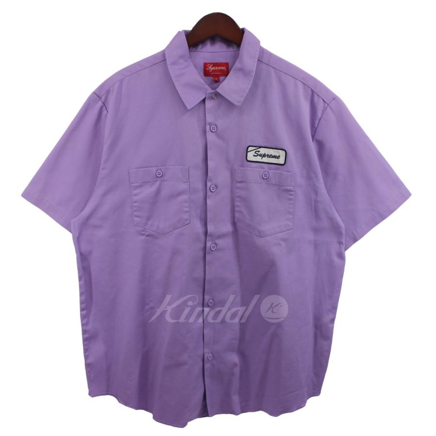 値下げ】SUPREME 21SS Dog S／S Work Shirt ドッグ ロゴワークシャツ  