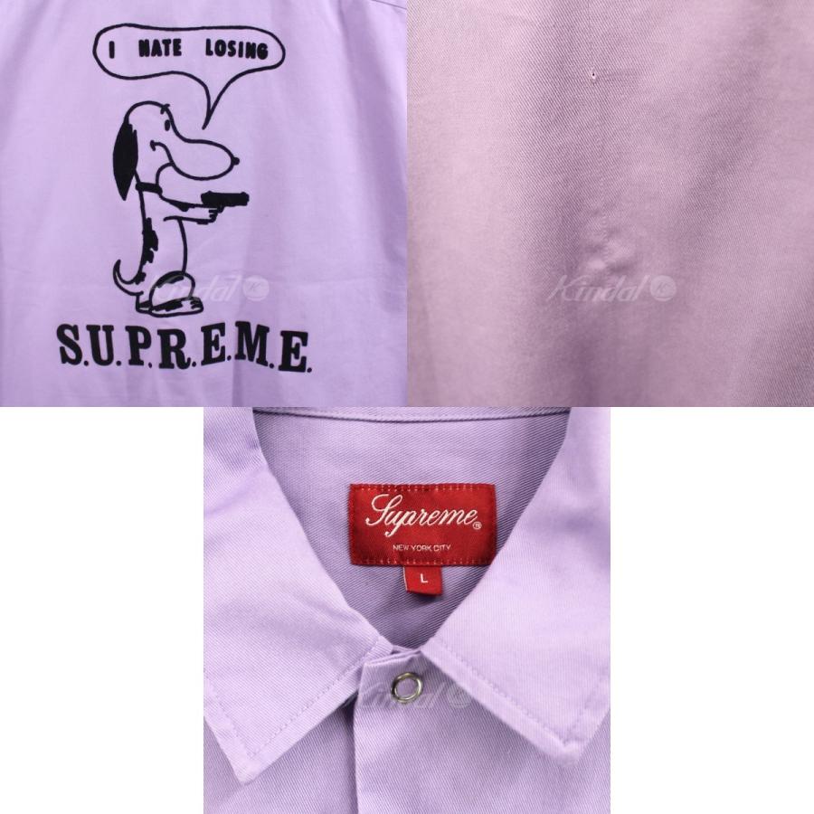 値下げ】SUPREME 21SS Dog S／S Work Shirt ドッグ ロゴワークシャツ 