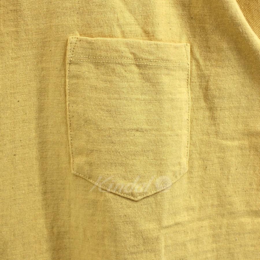 値下げ】BUTCHER PRODUCTS POCKET T ポケット Tシャツ ポケT イエロー 