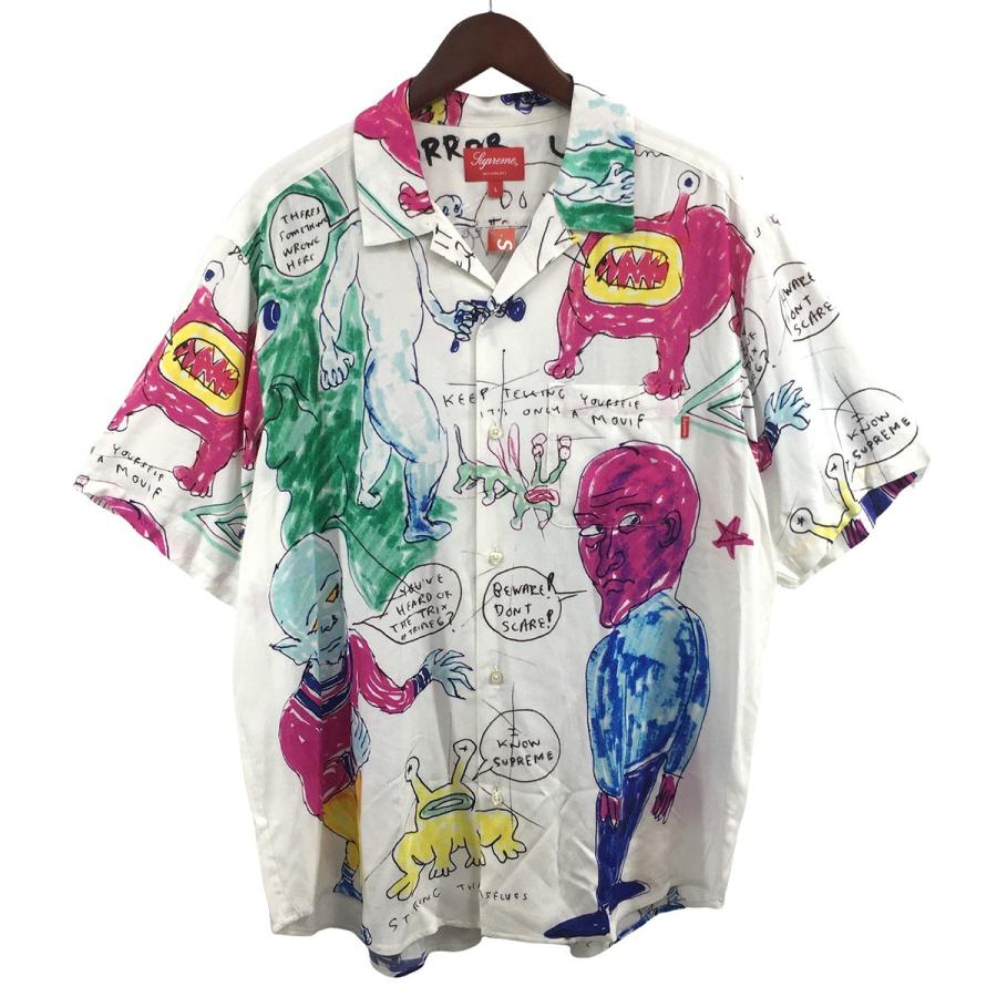 値下げ】SUPREME 20SS Daniel Johnston Rayon S／S Shirt ロゴ 