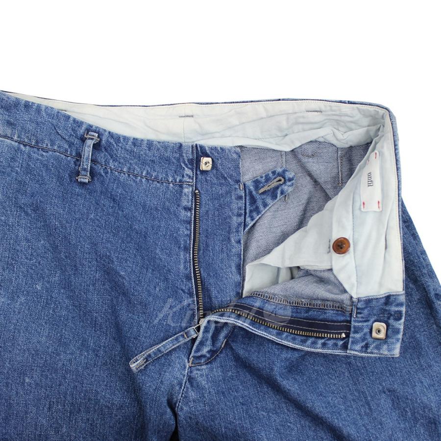 unfil 【値下げ】unfil 19AW wide tapered trousers ワイド テーパード 
