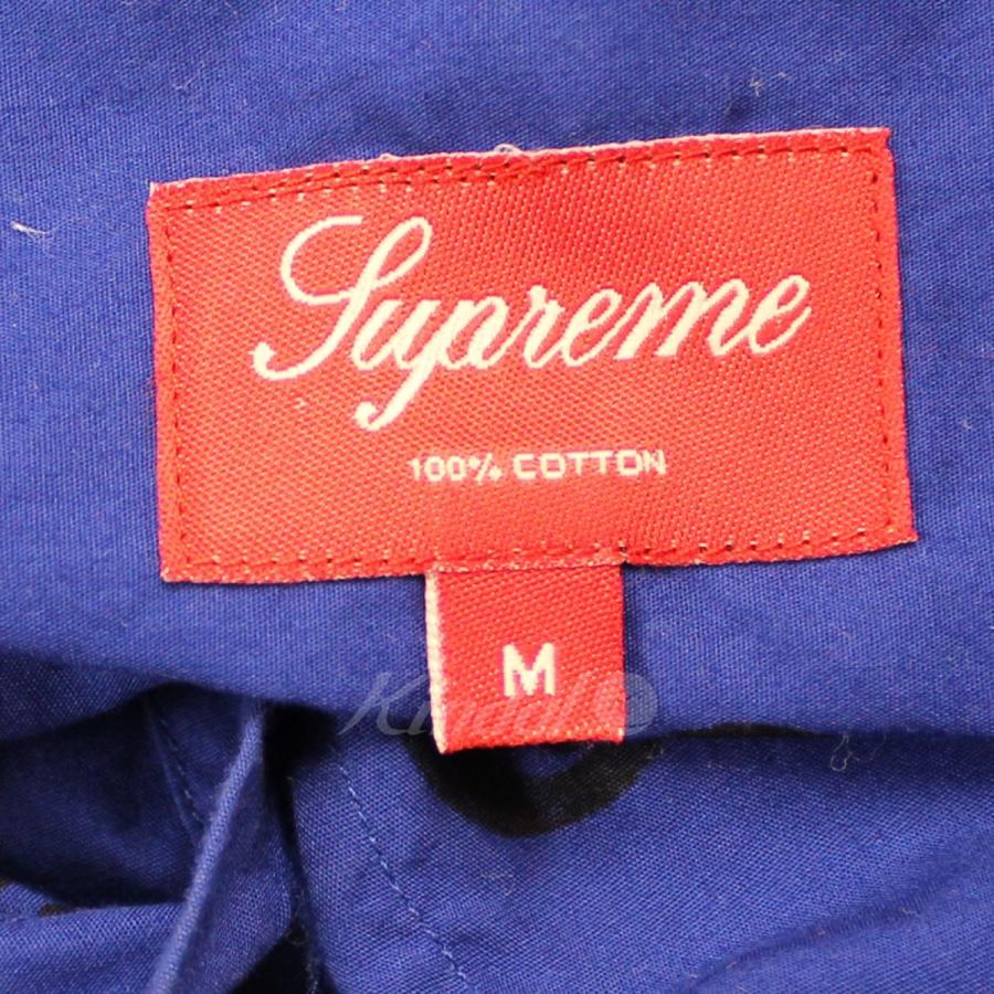 Supreme SUPREME 12AW 8-Ball Shirt エイトボール シャツ ブルー 