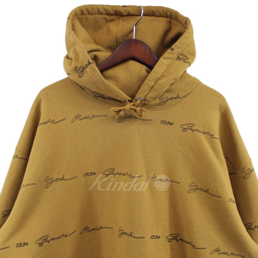 Supreme SUPREME 22SS Script Stripe Hooded Sweatshirt スクリプト 