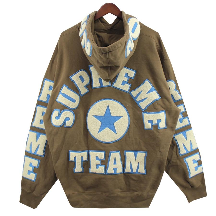 Supreme SUPREME 22SS Team Chenille Hooded Sweatshirt シェニール 