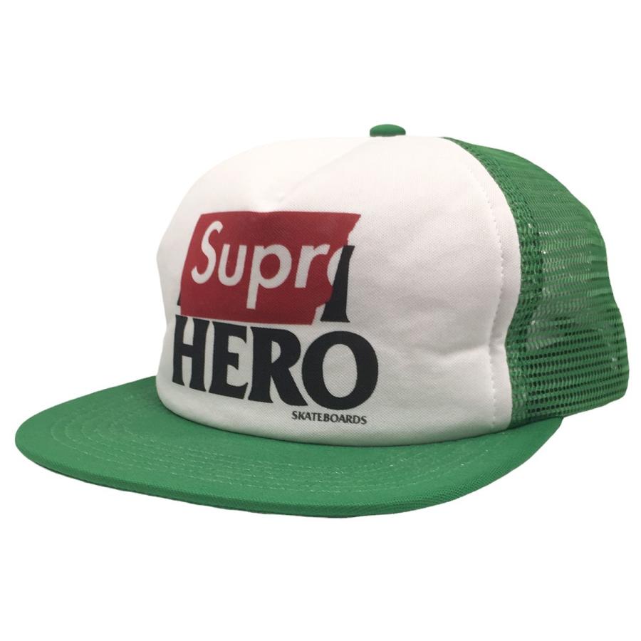 値下げ】Supreme ANTI HERO 14SS Mesh Back 5-Panel Cap ロゴ メッシュ 