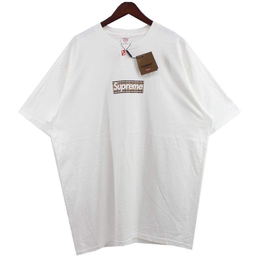 Supreme Burberry Box Logo Tシャツ black XL | sunshinecoastshow.com.au