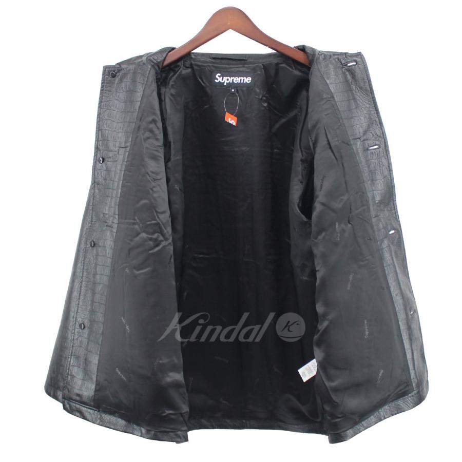 Supreme 【値下げ】SUPREME 22SS Faux Croc Car Coat フェイク Supreme 【値下げ】SUPREME 22SS Faux Croc Car Coat フェイク