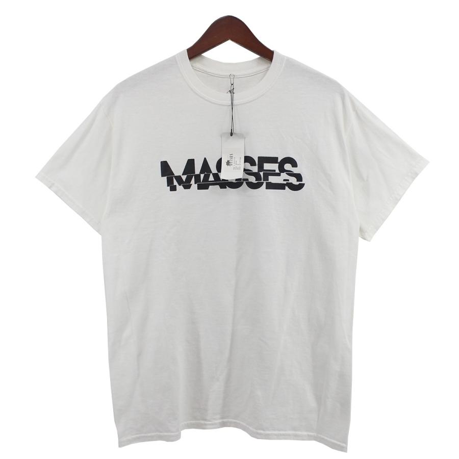値下げ】MASSES T-SHIRT C13 ロゴ Tシャツ ホワイト サイズ：M (吉祥寺