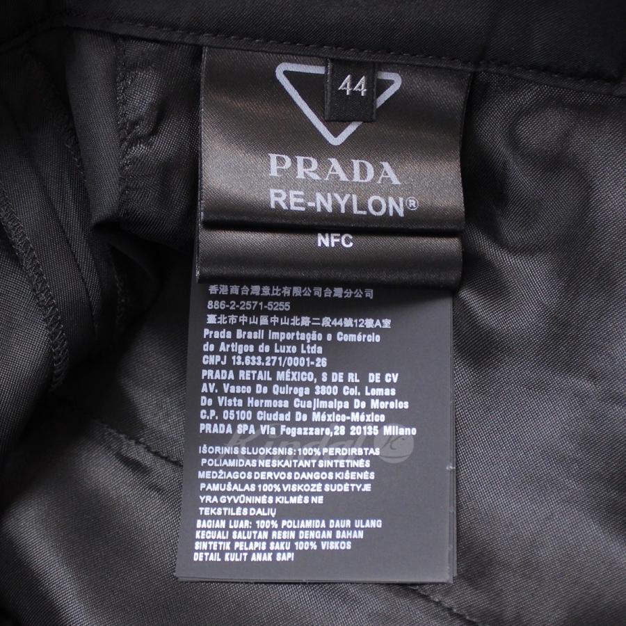 PRADA プラダ 21SS Re Nylon バミューダショーツ ロゴ ハーフパンツ  