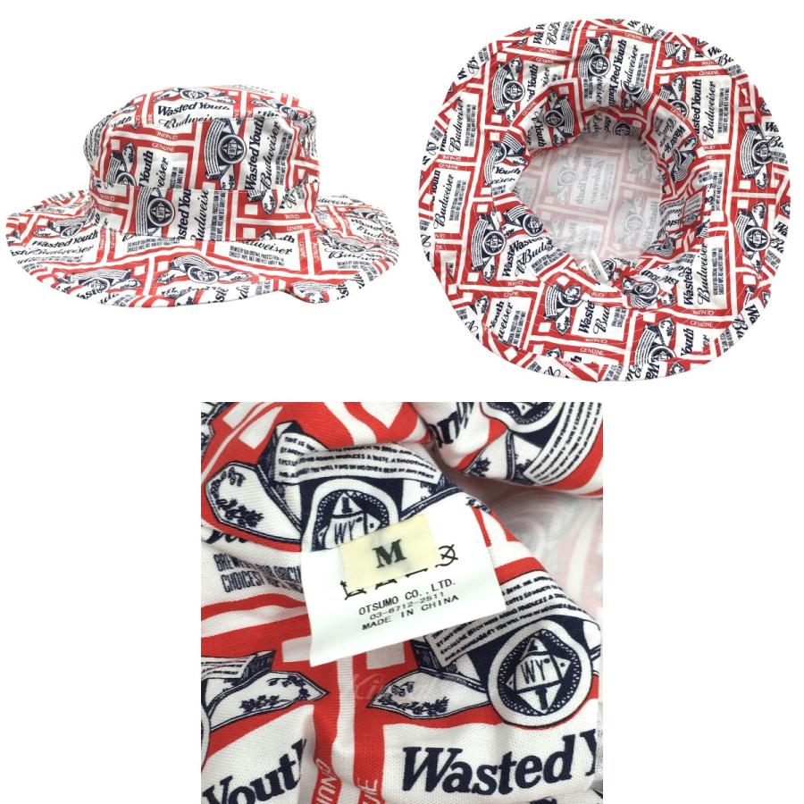 wasted youth バケットハットバドワイザーverdy M