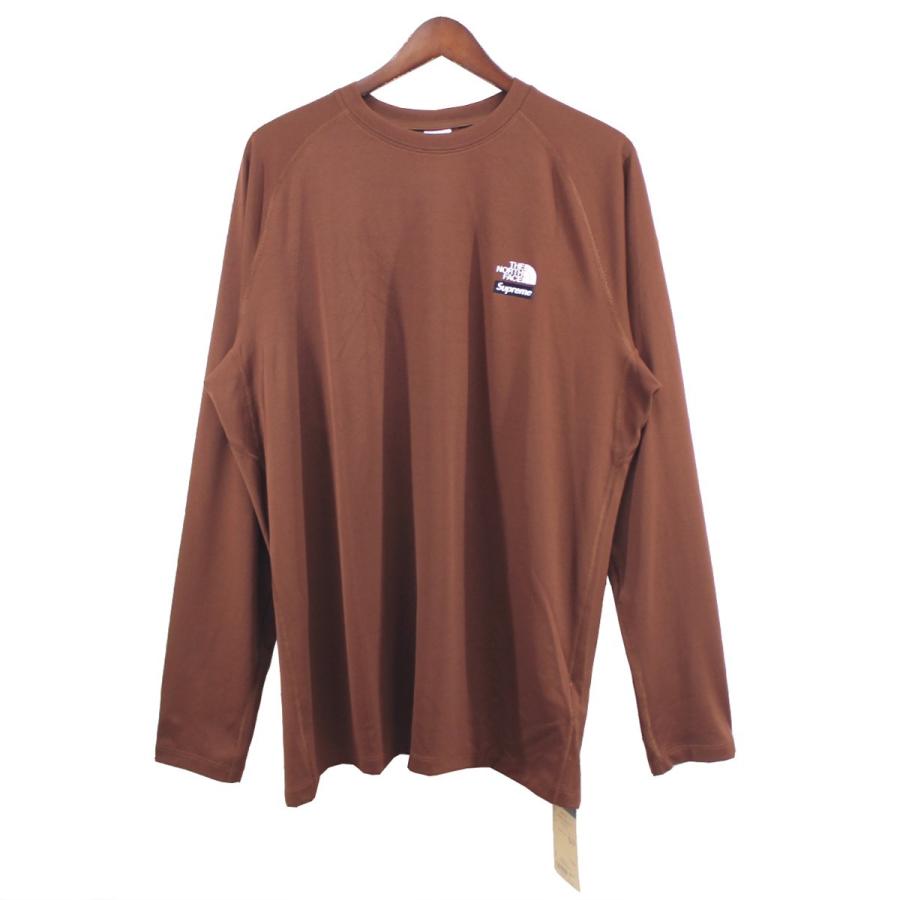 Supreme × THE NORTH FACE 22AW Base Layer L／S Top Brown ベース 