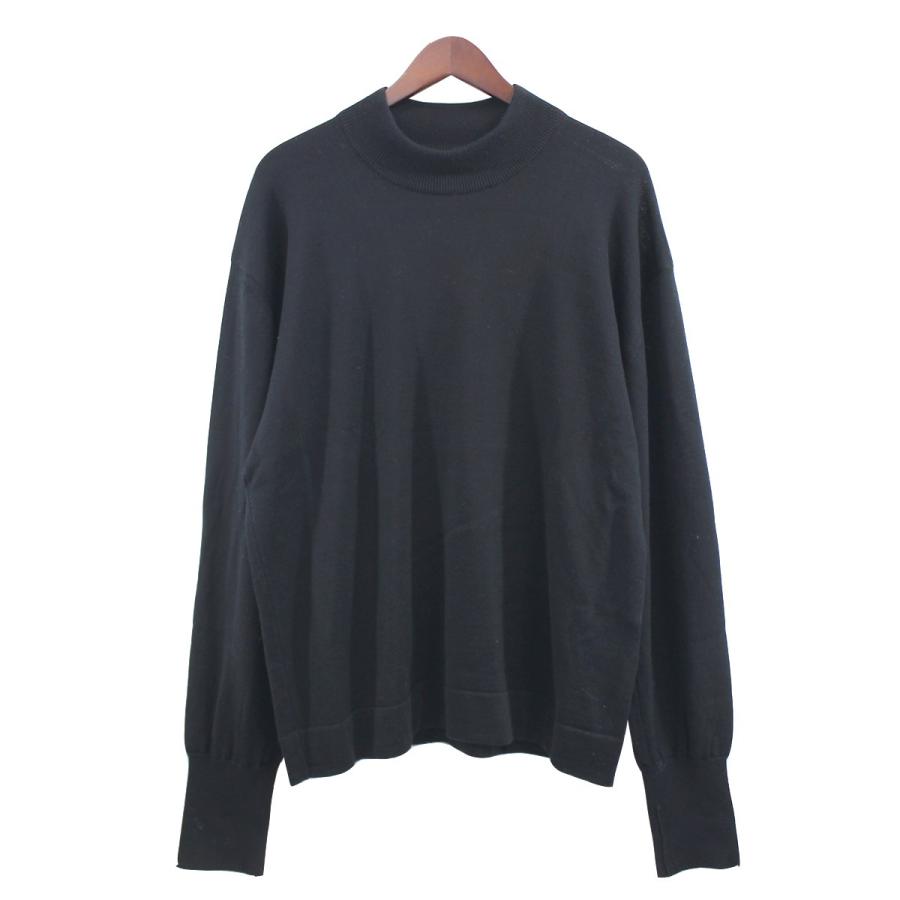 ニードルス Needles 22AW モックネックセーター ブラック サイズ：L 8056000161878カインドオルYahoo!店