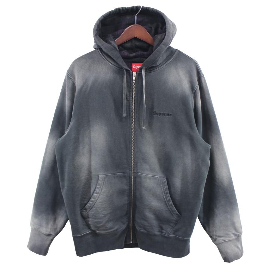 Supreme シュプリーム SUPREME 18AW Bleached Zip Up Sweatshirt Supreme シュプリーム SUPREME 18AW Bleached Zip Up Sweatshirt