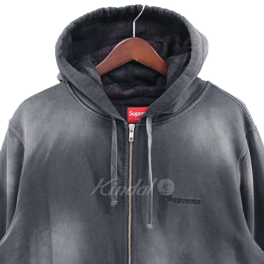 Supreme シュプリーム SUPREME 18AW Bleached Zip Up Sweatshirt Supreme シュプリーム SUPREME 18AW Bleached Zip Up Sweatshirt
