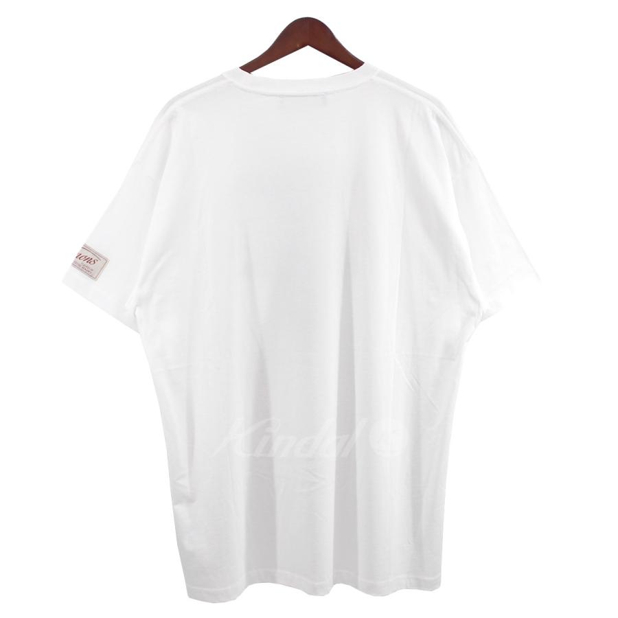 ラフシモンズ RAF SIMONS 22SS OVER-SIZED TECHNO PIERCER T-SHIRT  Tシャツ ホワイト サイズ：M｜kindal｜02