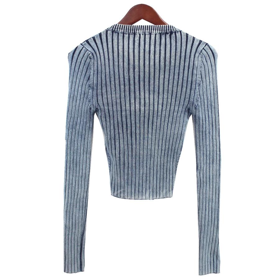 DIESEL ホワイトリブニット グレンマーティス 値下げ！！