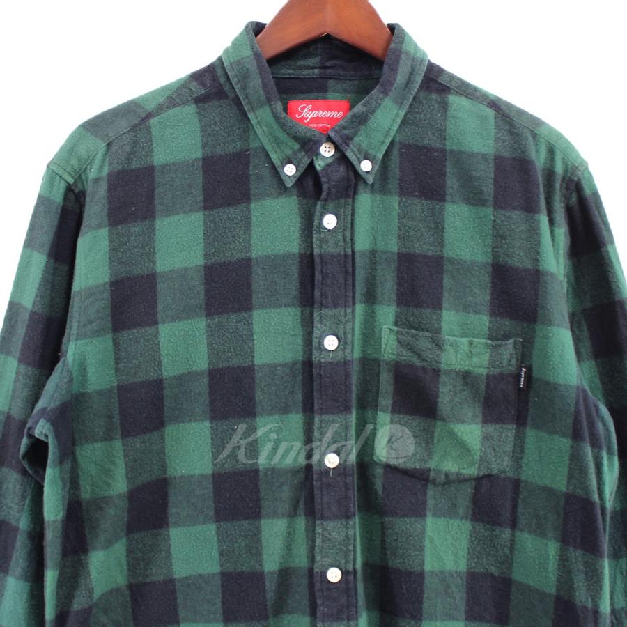 値下げ】SUPREME 12AW Buffalo Check Shirt バッファロー ネル