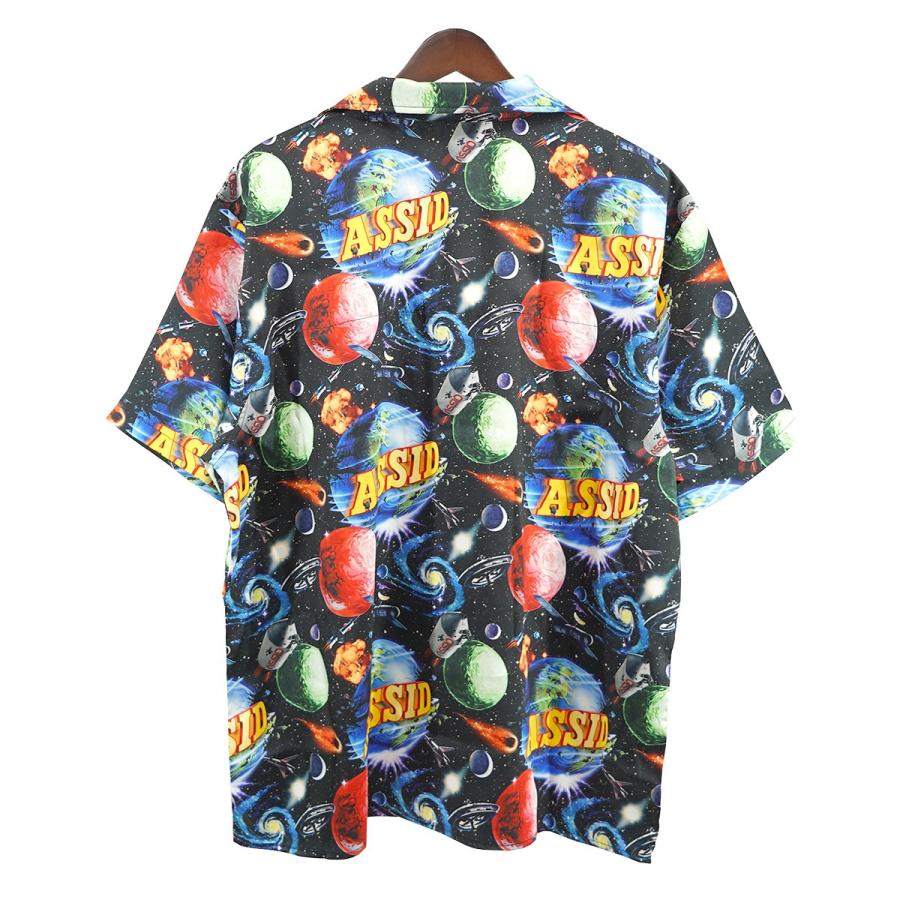 ASSID Bad World Hawaiian Shirt バッド ワールド ハワイアン シャツ マルチカラー サイズ：XL (吉祥寺店)｜kindal｜02