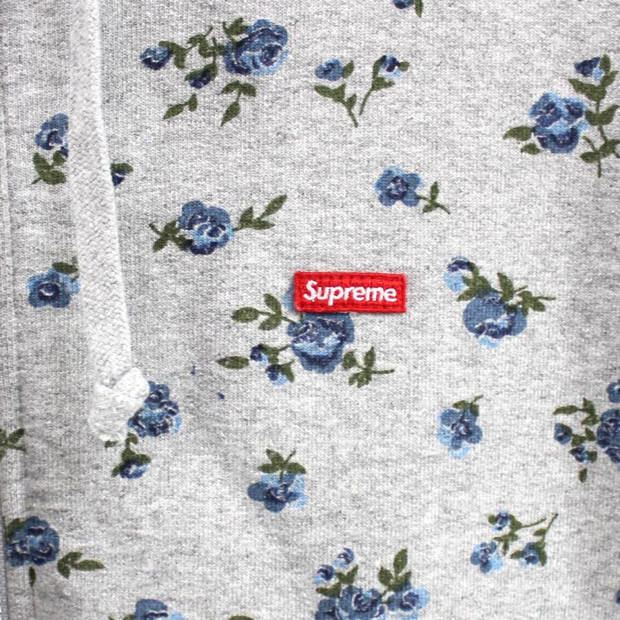 値下げ】SUPREME 23AW Small Box Zip Up Hooded Sweatshirt Flowers