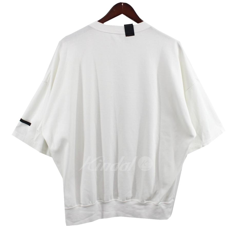 エヌハリウッド N．HOOLYWOOD COMPILE S／S T-SHIRT  コンパイル ライン ティー シャツ Tシャツ ホワイト サイズ：36｜kindal｜02