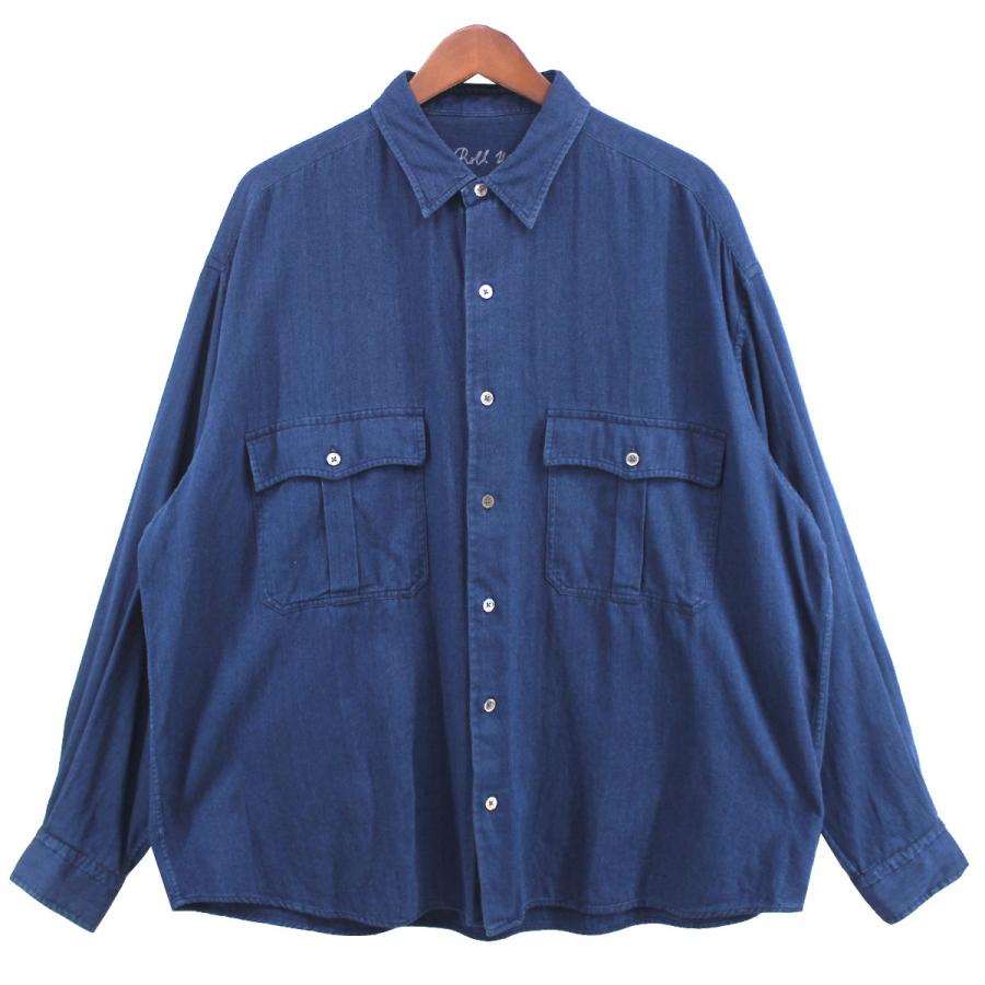 ポータークラシック Porter Classic VINTAGE GAUZE SHIRT ロールアップ 