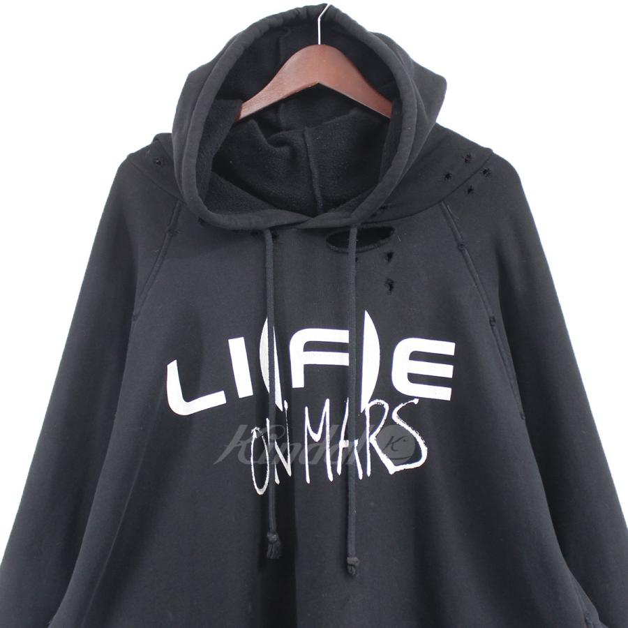 RAF SIMONS 【値下げ】RAF 20AW Oversized printed hoodie Life On  
