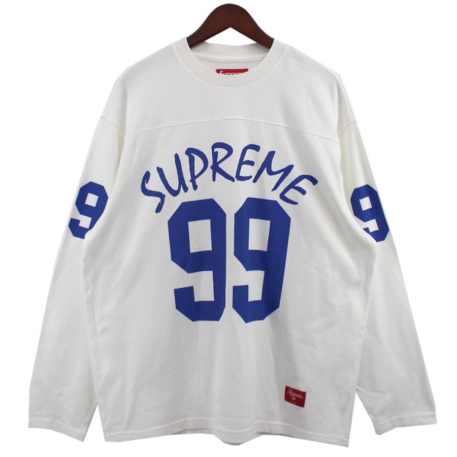 シュプリーム SUPREME 24SS 99 L／S Football Top ロゴ フットボール 