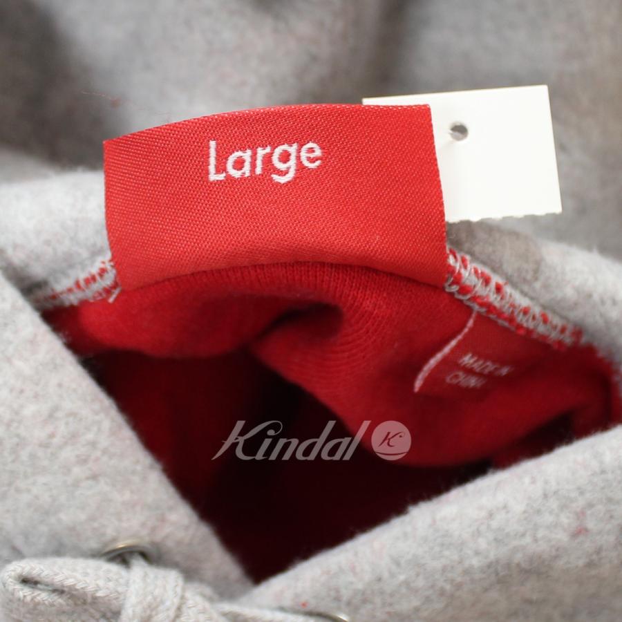 シュプリーム SUPREME 23SS Inside Out Box Logo Hooded Sweatshirt ロゴ パーカー グレー サイズ：L｜kindal｜06