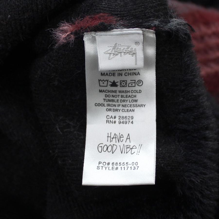 STUSSY ステューシー stussy 23AW SHAGGY CARDIGAN ボーダー シャギー 